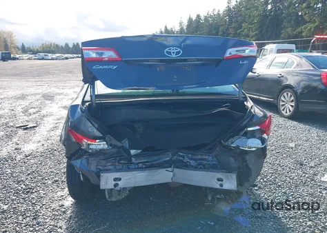 2012 Toyota Camry Le from USA, damaged, VIN 4T4BF1FK4CR238387